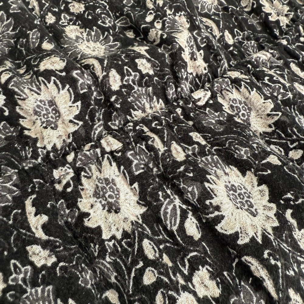 Lucky Brand Womens Floral Sleeveless Midi Dress Medium Paisley Boho Cottagecore - Picture 13 of 16